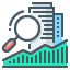 Icon asset utilization, utilization of space, buildings, analysis